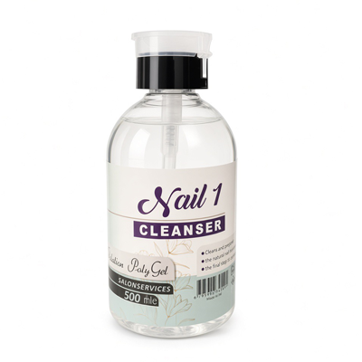 کلینزر و سولوشن ناخن 500 میل نیل وان(nail1)